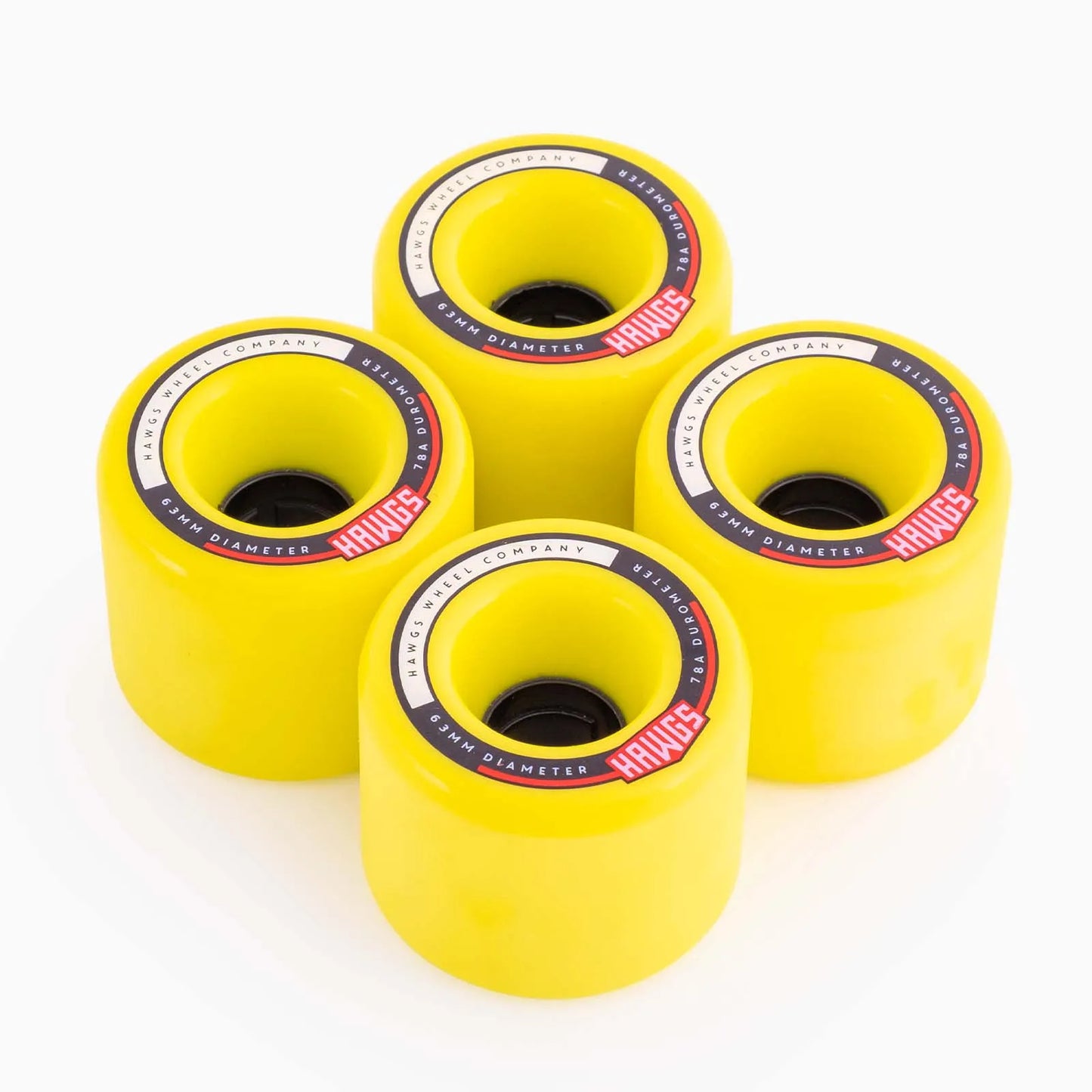 63mm 78a Fatty Hawgs yellow