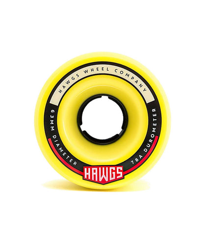63mm 78a Fatty Hawgs yellow