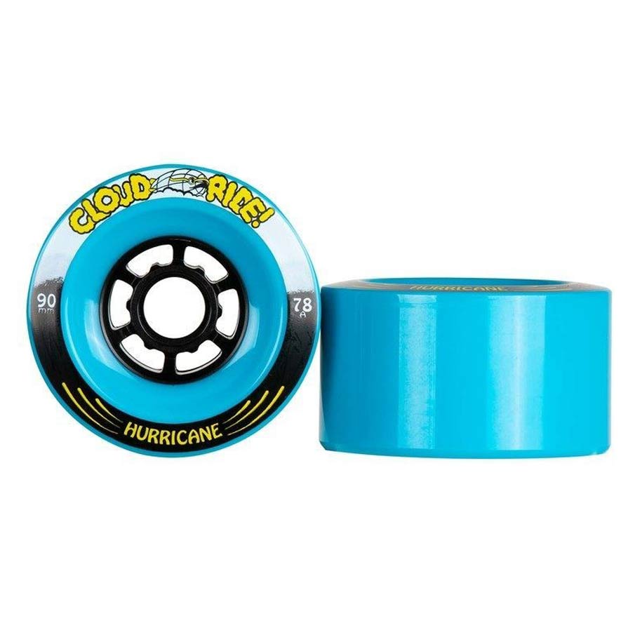 90mm 78a Cloud Ride Hurricane Wheels Blue