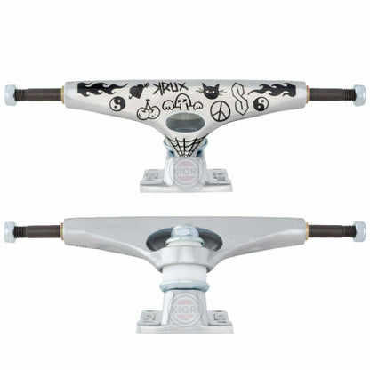 8.25” Krux Trucks K5 Silver Doodle