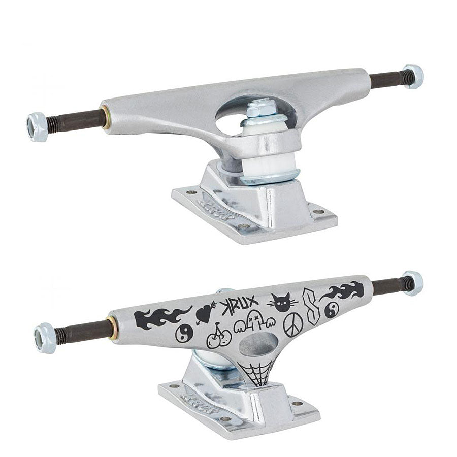 8.25” Krux Trucks K5 Silver Doodle