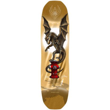 Powell Peralta Pro Andy Anderson Baby Heron (Vajra) GOLD FOIL FLIGHT® Skateboard Deck, 8.4 x 32.5