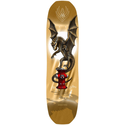 Powell Peralta Pro Andy Anderson Baby Heron (Vajra) GOLD FOIL FLIGHT® Skateboard Deck, 8.4 x 32.5