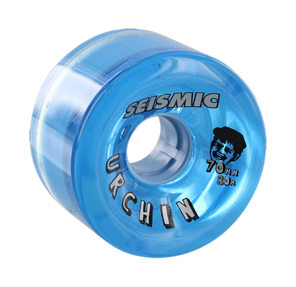 70mm 80a Seismic Urchin Crystal Blue