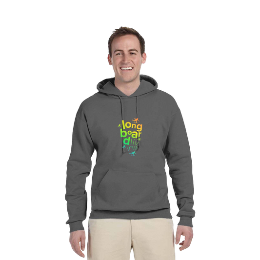 Longboard Living Hoodie - Monogram Spectrum