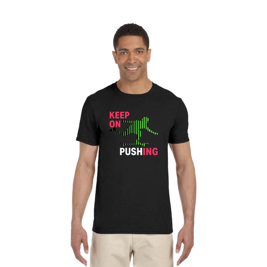 Longboard Living Keep on Pushing Shirt