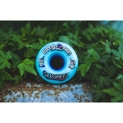 62mm 78a Cloud Ride Slusheez Wheels Blue