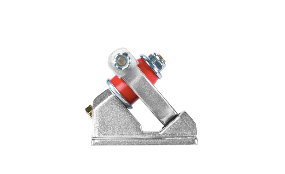 184mm 50° Caliber-II Raw (Silver) Trucks Set