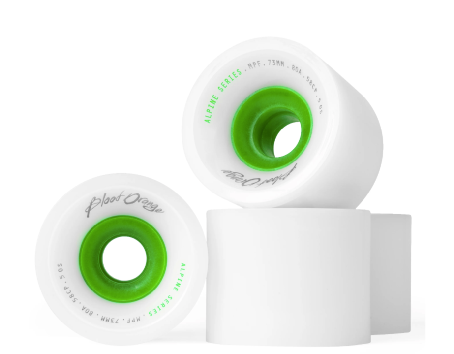 73mm 80a Blood Orange Alpine Wheels