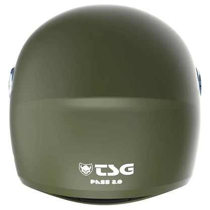TSG Pass 2.0 Full Face Helmet - Satin Olive