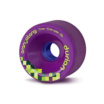 Orangatang Durian 75mm 83a Purple longboard wheel