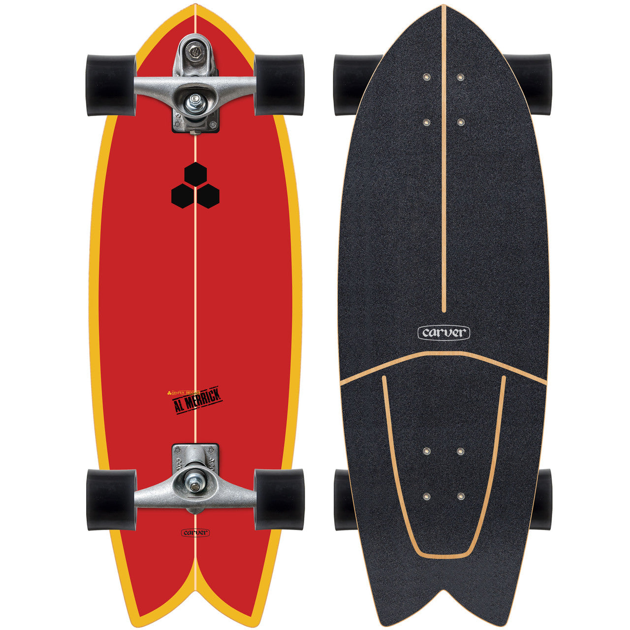 Carver Channel Islands Fish C7 surfskate complete