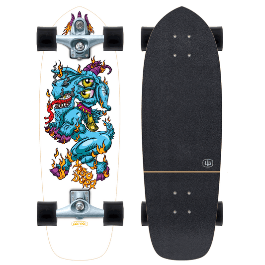 Carver Yago Fire Goat C7 surfskate complete