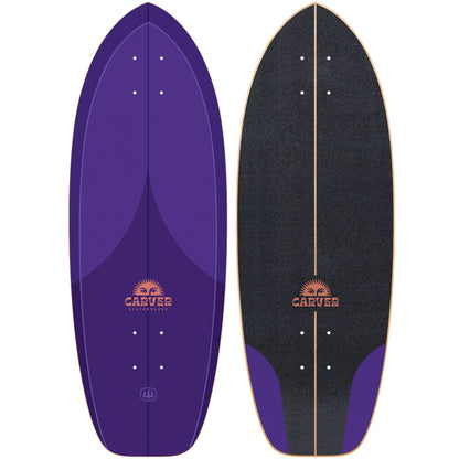 Carver Purple Haze 28 inch surfskate deck