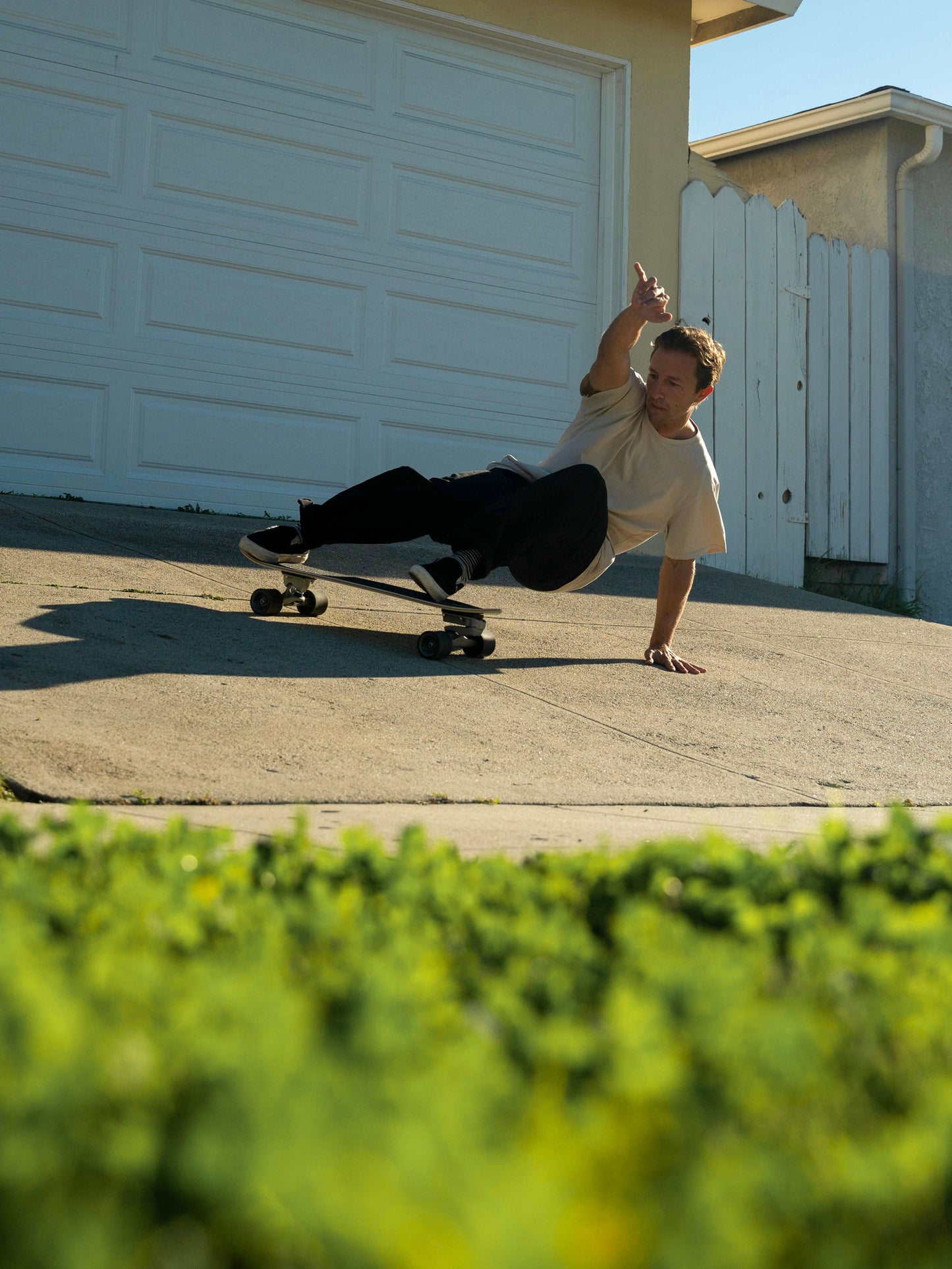 Carver surfskate lifestyle riding image