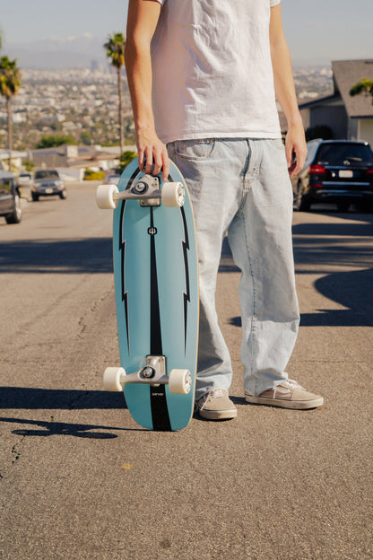 Carver surfskate lifestyle riding image