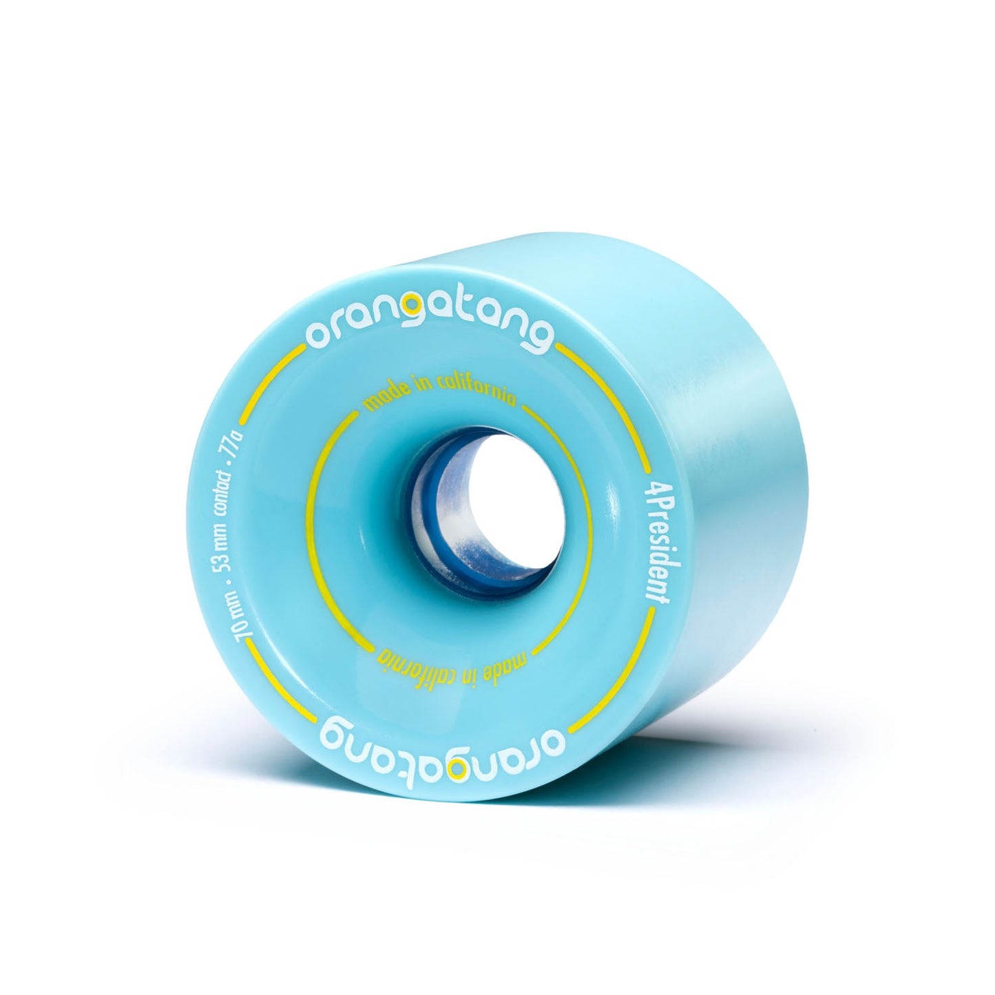 Orangatang 4President 70mm 77a Blue longboard wheel