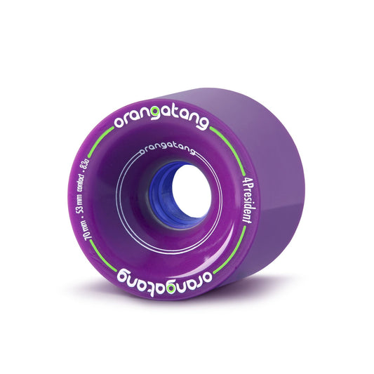Orangatang 4President 70mm 83a Purple longboard wheel