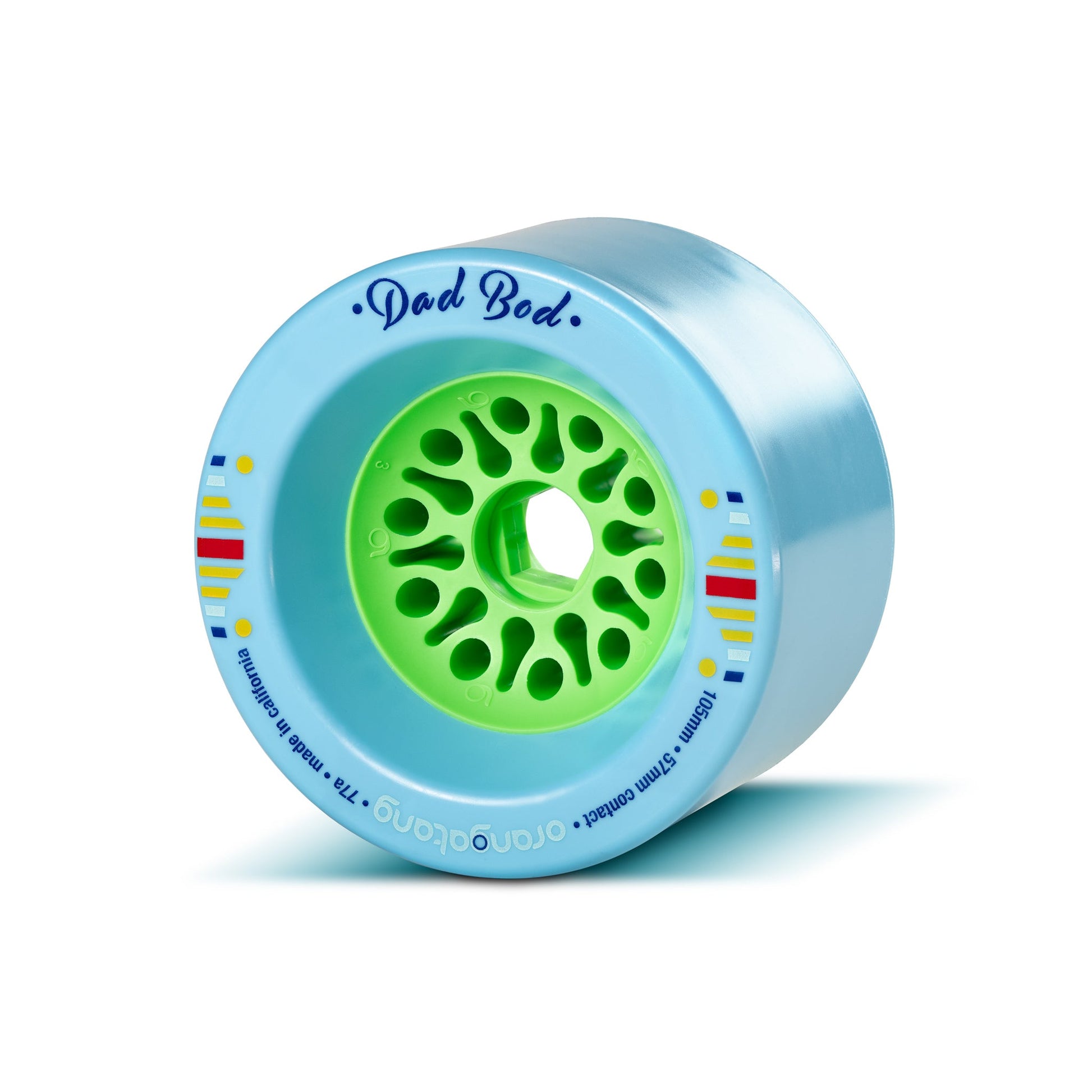 Orangatang Dad Bod 105mm 77a Blue longboard wheel