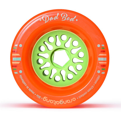 Orangatang Dad Bod 105mm 80a Orange profile view