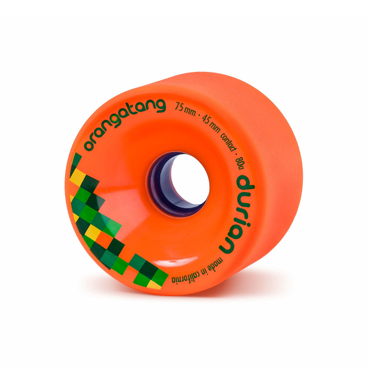 Orangatang Durian 75mm 80a Orange longboard wheel