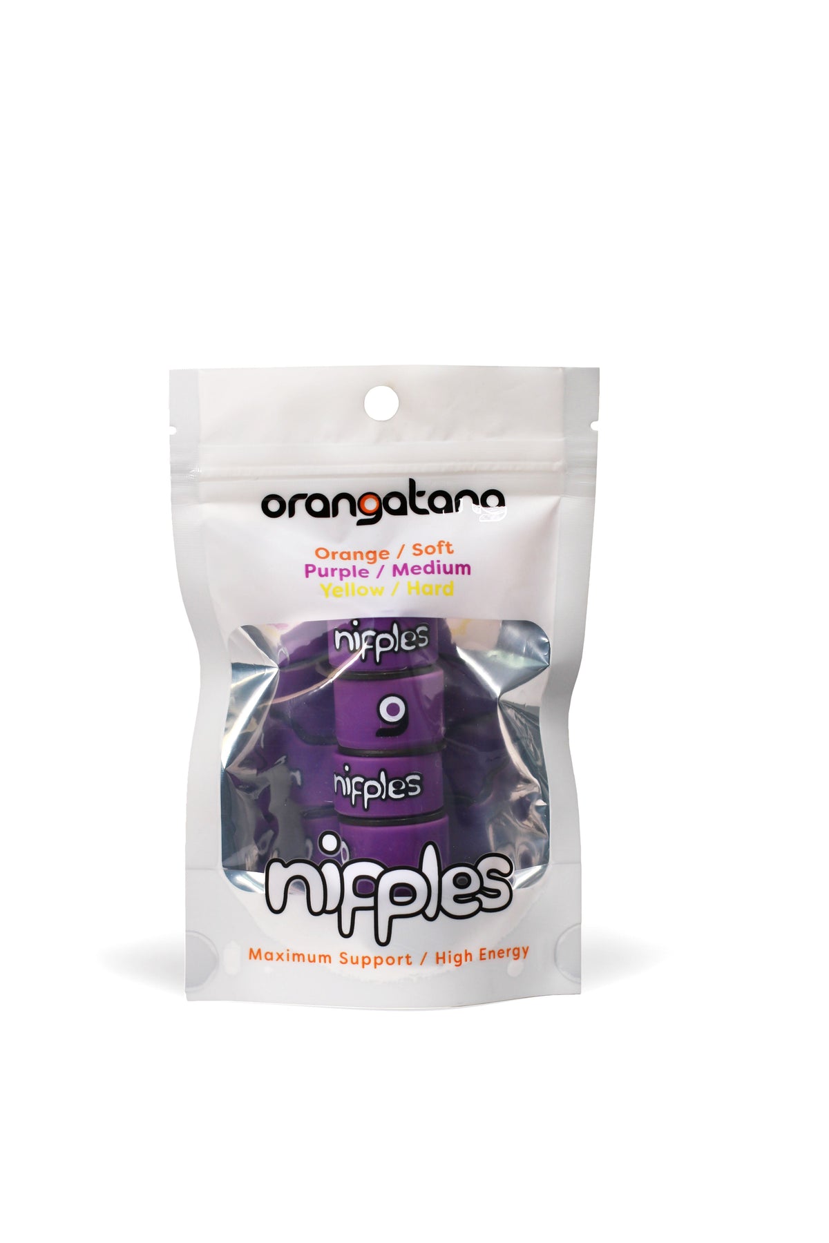 Orangatang Nipples 83a Purple bushings
