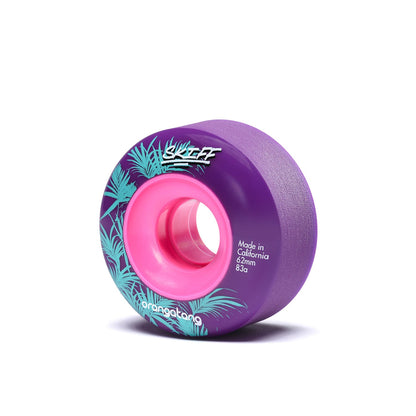 Orangatang Skiff 62mm 83a Purple longboard wheel