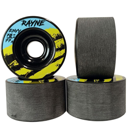 Rayne  Envy 70mm 77a Black Wheels