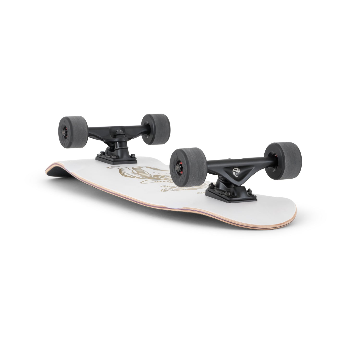 30” Landyachtz Tugboat UV Bengal Complete (Polar Bear 155mm Black, 60mm 78a Lil’ Ez Black)