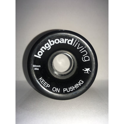 59mm 80a Mini Cruiser wheels by Longboard Living