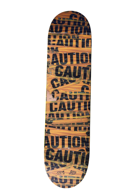 7.77" Caution Couture Edition Skateboard Deck by 777OV