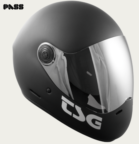 TSG PASS Full Face Helmet Black