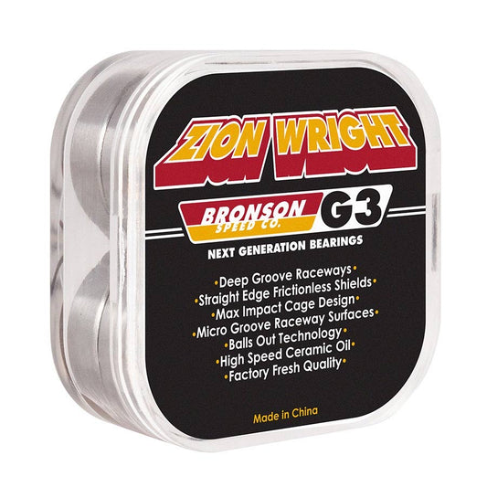 Bronson G3 Bearings - Zion Wright Pro