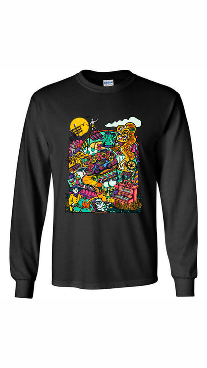Kensington Market Mens Long Sleeve Shirt - FPMonkey x Augusta&Baldwin