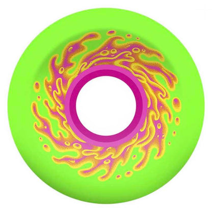 54.5mm 78a Slime Ball OG wheels green / pink