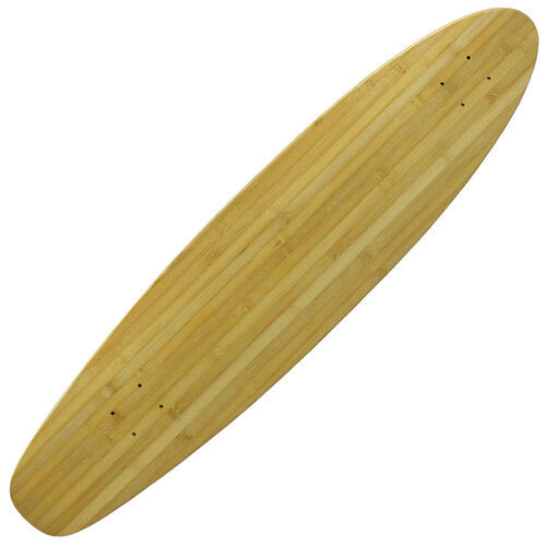 40” Bamboo Pintail Longboard Deck - blank