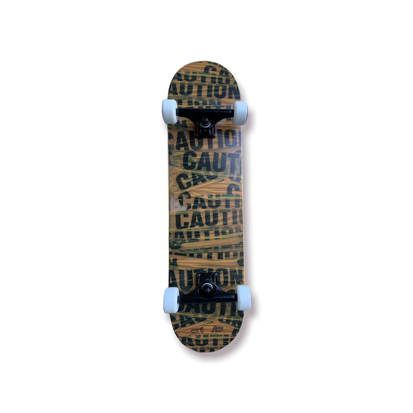 7.77" Caution Couture Skateboard Complete