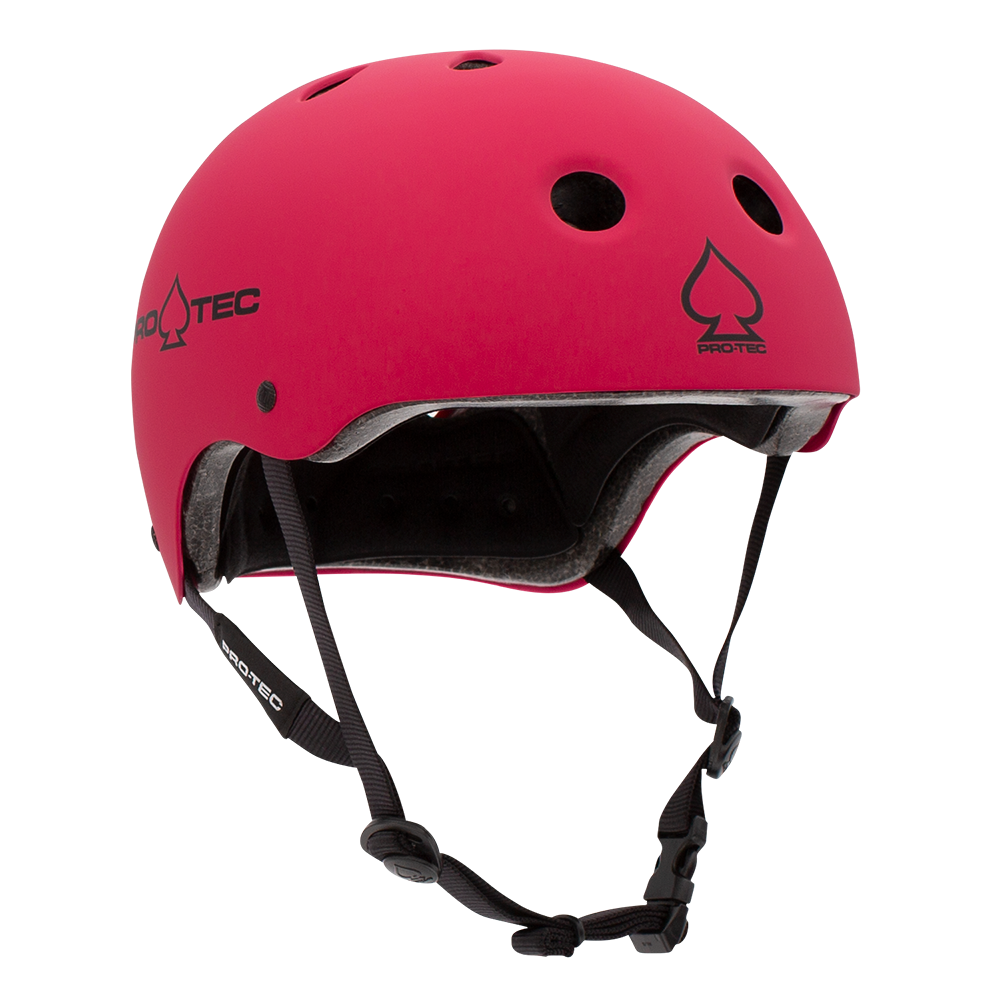 XL - Pro Tec Helmet Classic Certified - Matte Pink