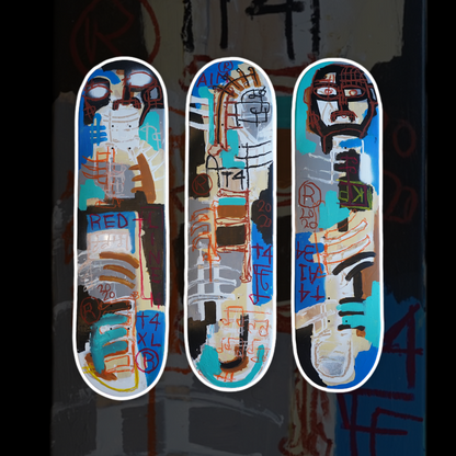 Social Anti Collection x Longboard Living 3/3 - Skate Deck Series