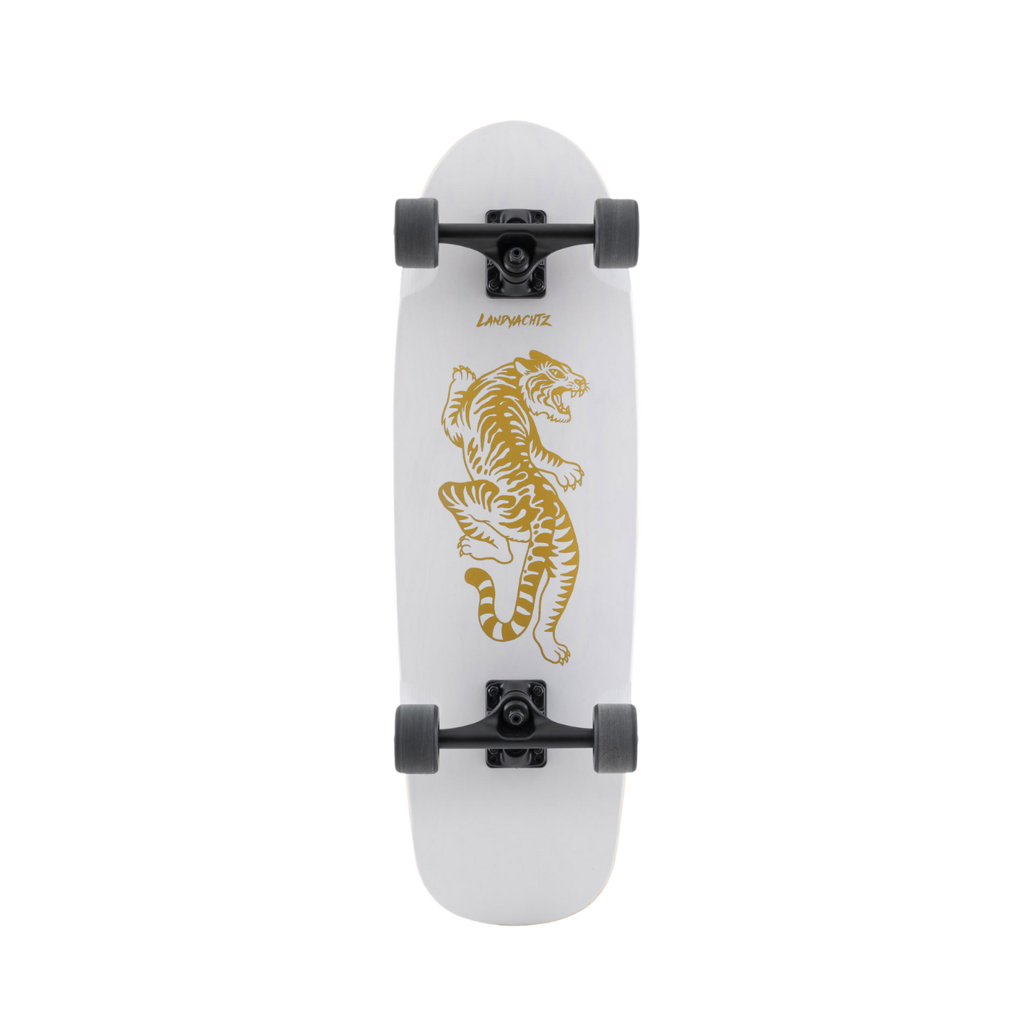 30” Landyachtz Tugboat UV Bengal Complete (Polar Bear 155mm Black, 60mm 78a Lil’ Ez Black)