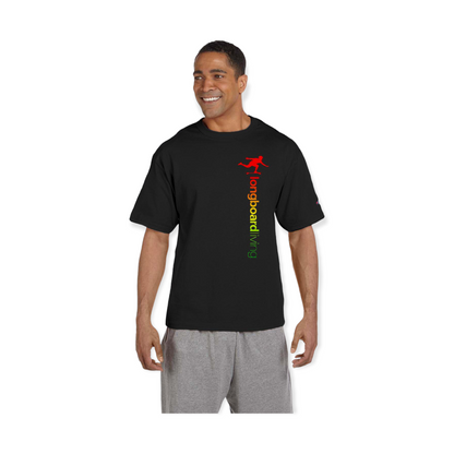 Longboard Living - Champion Rasta Logo Shirt