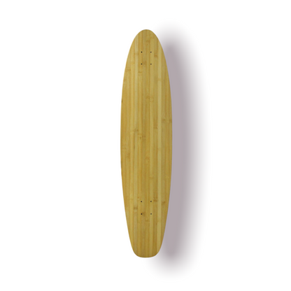 40” Bamboo Pintail Longboard Deck - blank
