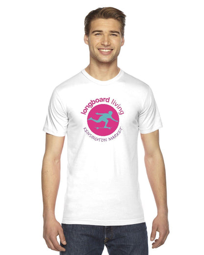 Longboard Living Kensington Market Circle Shirt - Pink Print