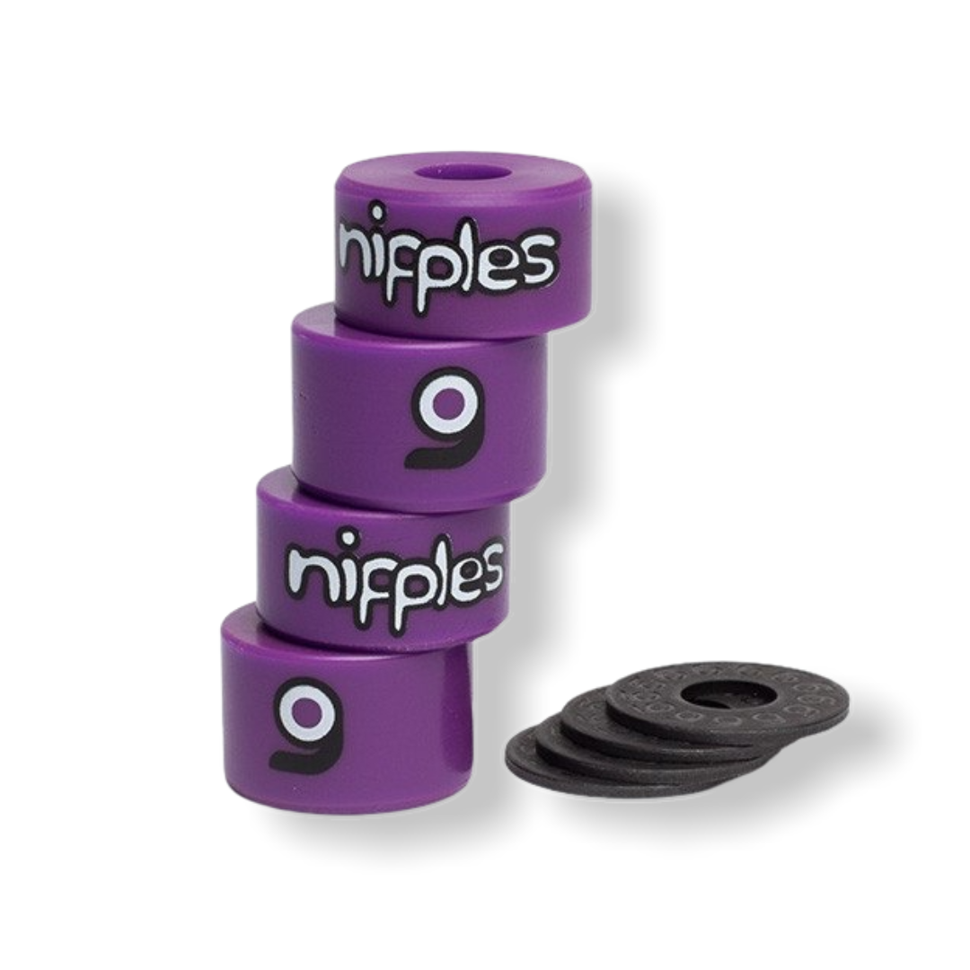 87A Orangatang Nipple Bushings Purple