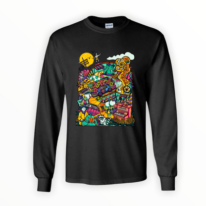 Kensington Market Mens Long Sleeve Shirt - FPMonkey x Augusta&Baldwin