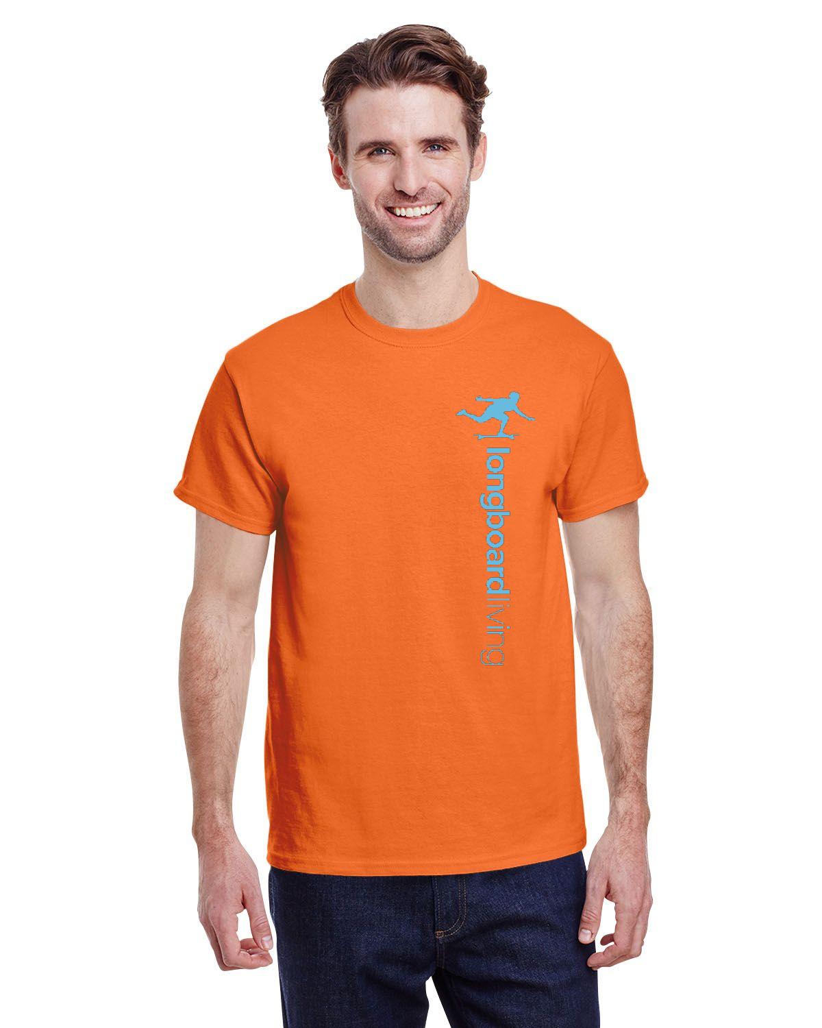 Longboard Living Vertical Logo Shirt - Bright Colour Pack