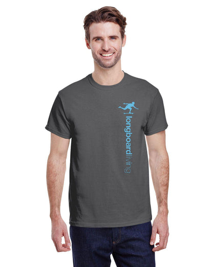 Longboard Living Vertical Logo Shirt - Bright Colour Pack
