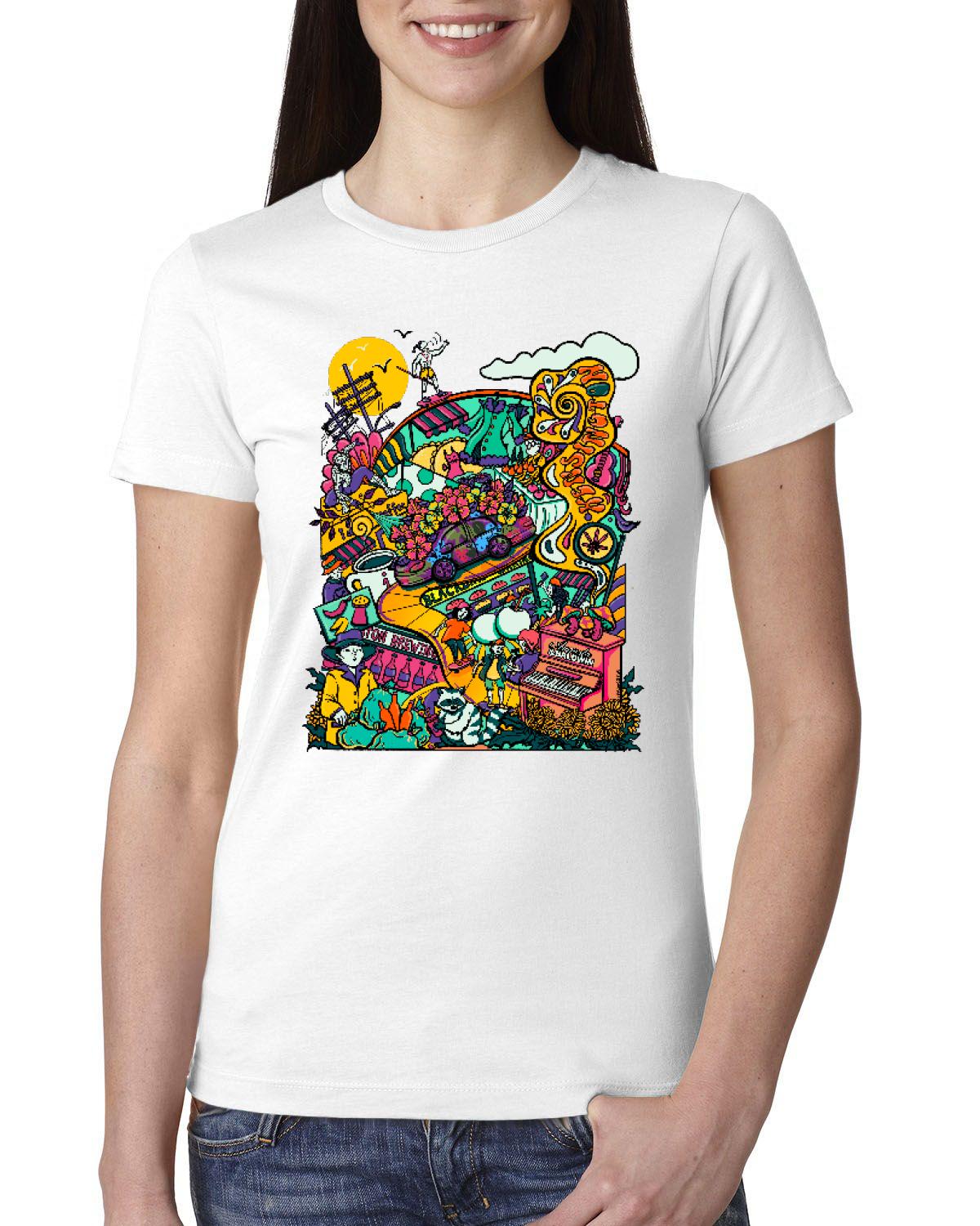 Kensington Market Womens Shirt - PFMonkey x Augusta&Baldwin