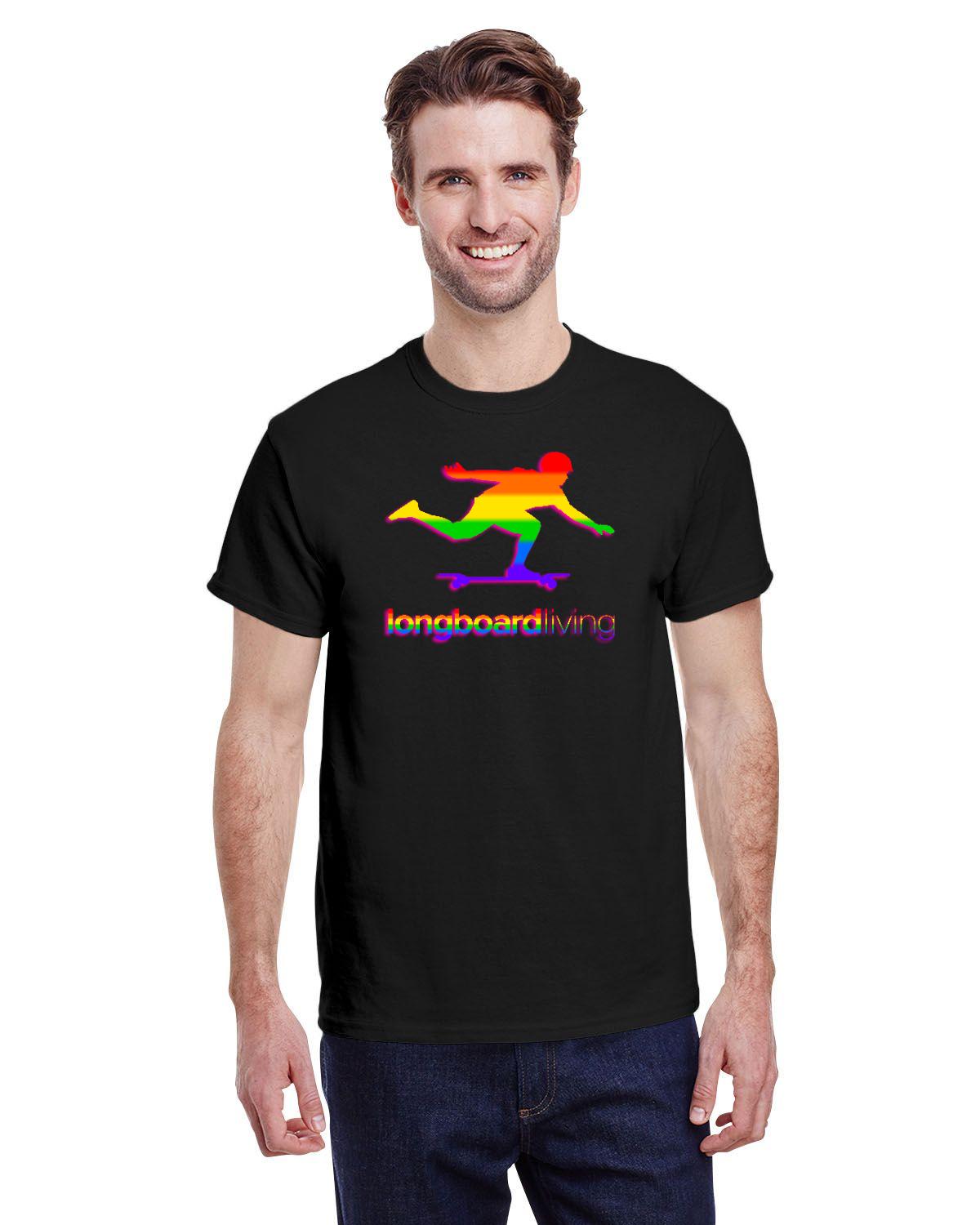 Longboard Living Rainbow Shirt