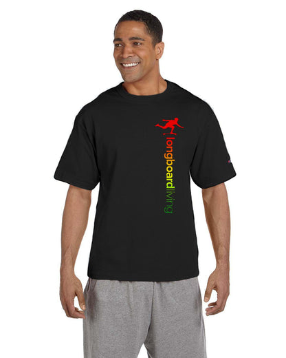 Longboard Living - Champion Rasta Logo Shirt